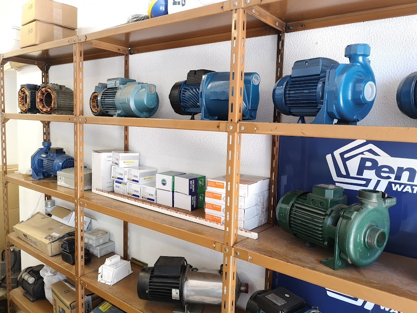 Electrobombas de superfície em stock na Electrotaipas